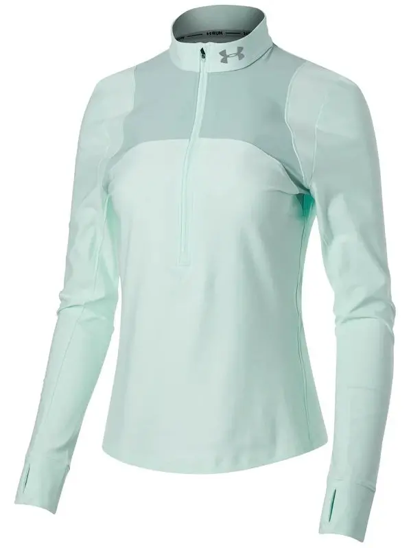 Under Armour Women's Qualifier ½ Zip 1326512-403 1