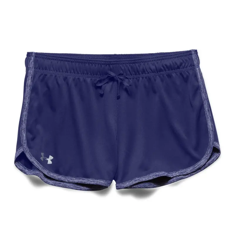 Under Armour Women's Ua Tech Short Europa Purple (540) 1253891-540 1