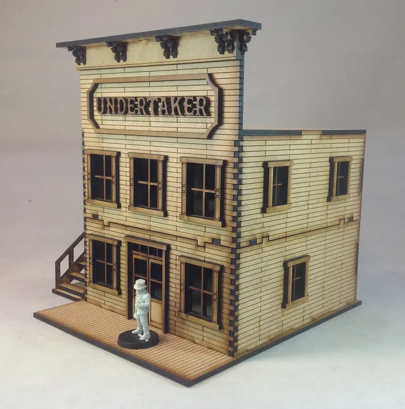 Undertaker 28Mm Western Building 7