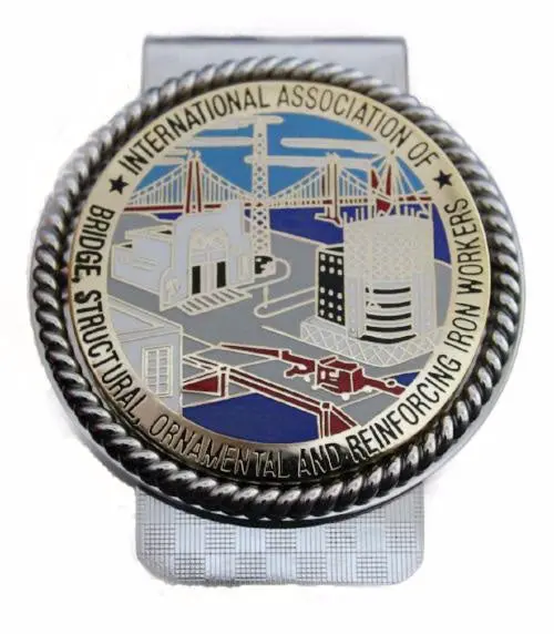 Union Boilermakers Int Logo Money Clip #Bw-Mc-Bm 1