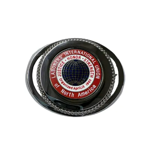 Union Laborer Powerhouse Belt Buckle #Bw-Bb-Ls 2