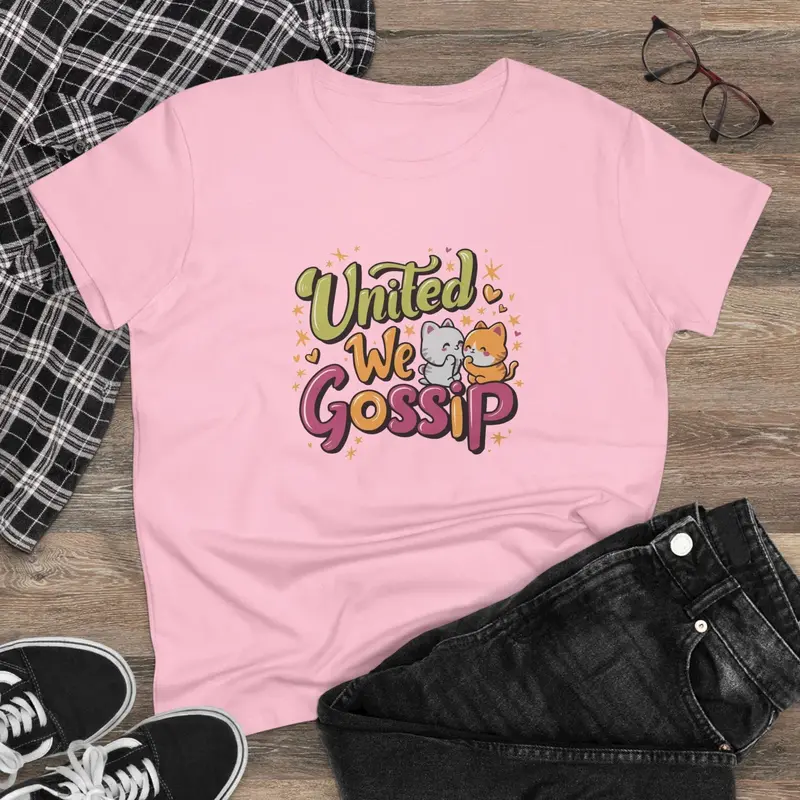 United We Gossip Women Graphic Tshirts 9