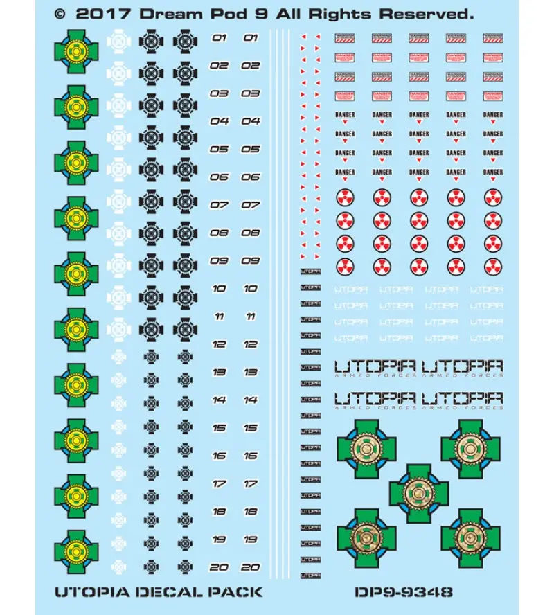 Utopia Decals Pack 1