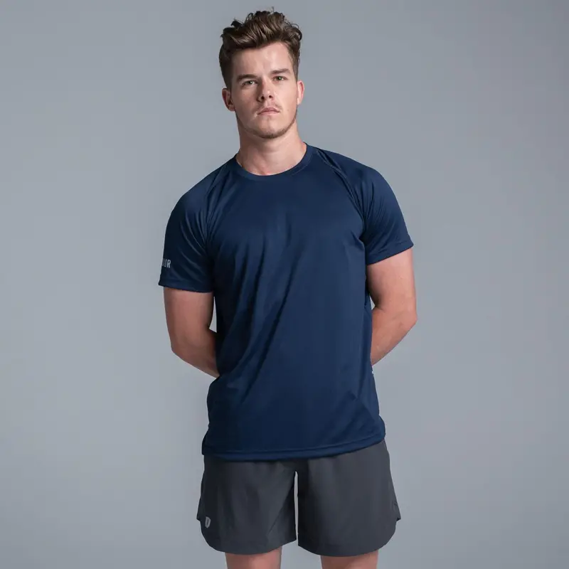 Valour Active Apex Tee - Navy 1