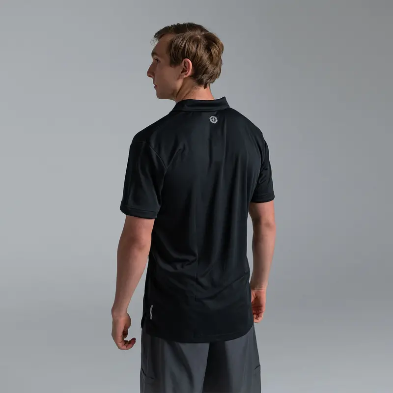 Valour Active Men's Black Polo 2
