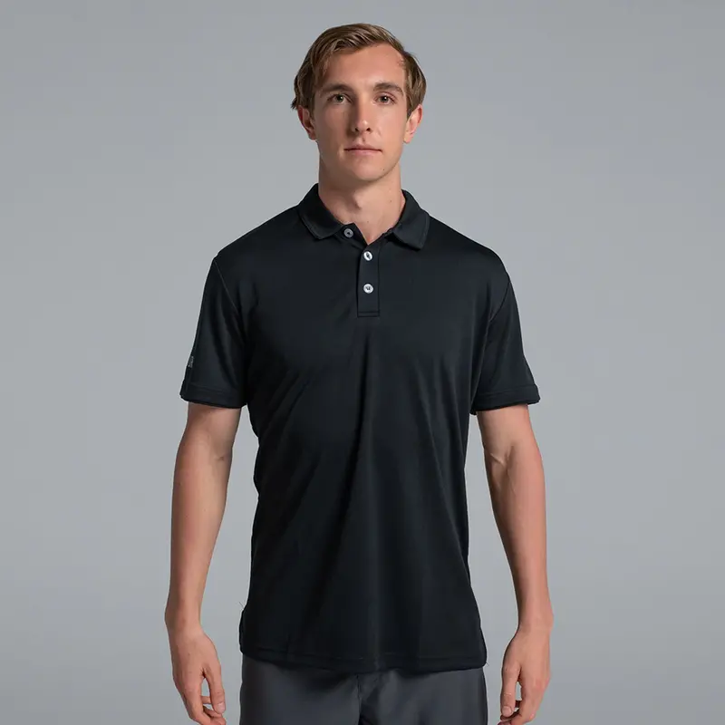 Valour Active Men's Black Polo 4