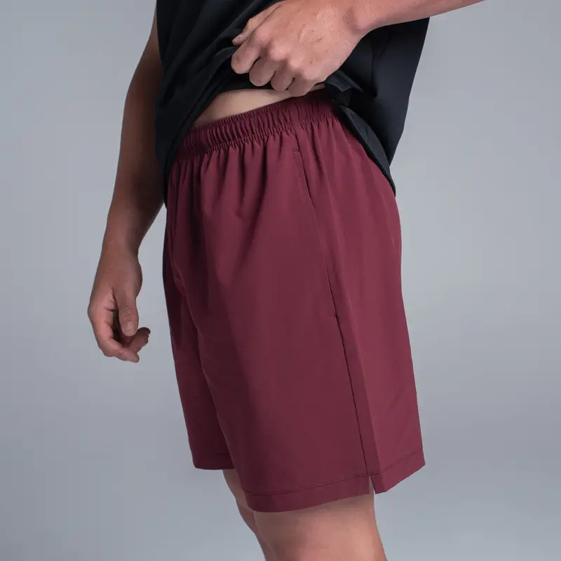 Valour Active Men's Classic Short - Wine 1