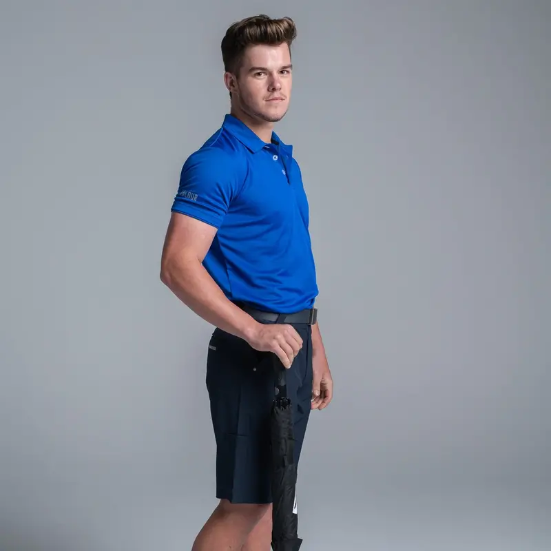 Valour Active Men's Golf Shorts - Ink 3