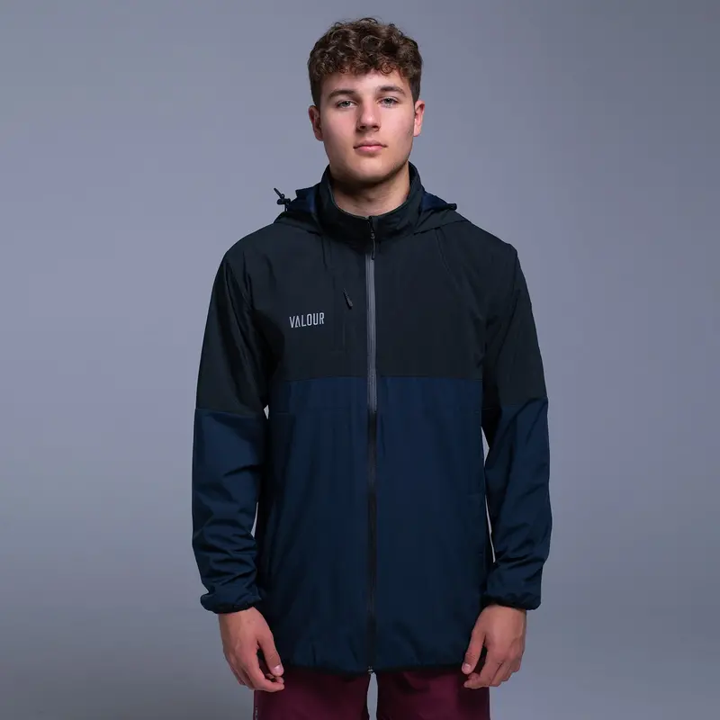 Valour Active Men's Rebound Jacket - Black & Ink 1