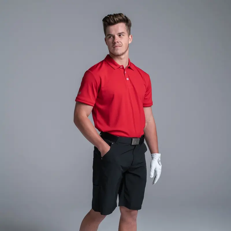 Valour Active Men's Red Polo 3