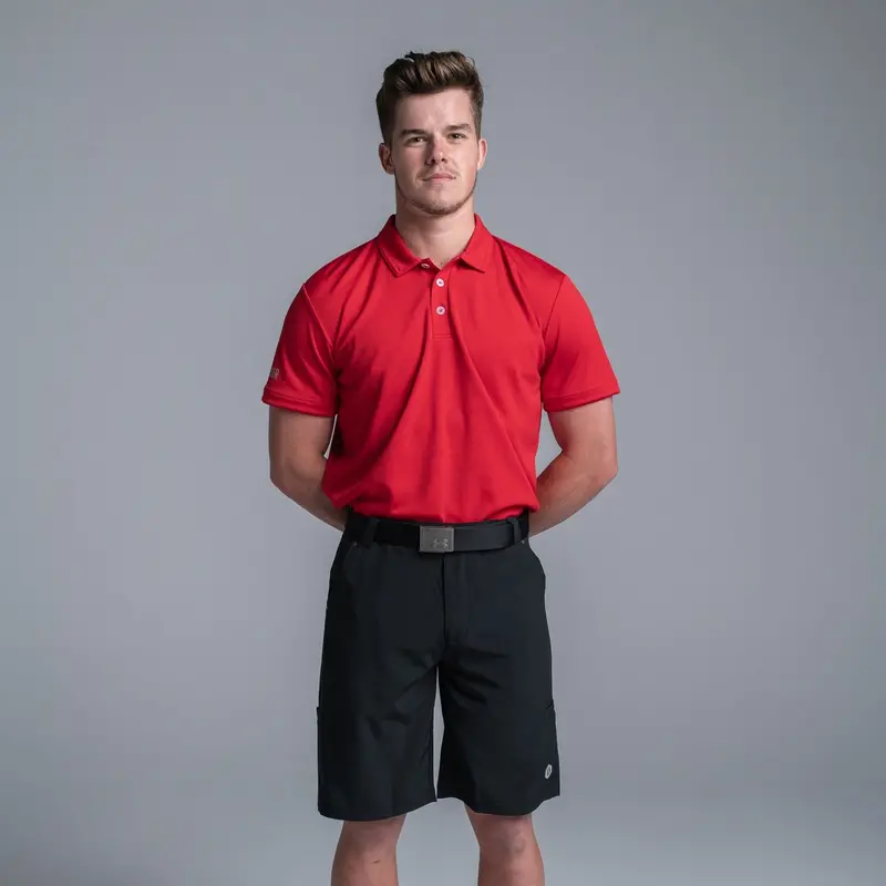 Valour Active Men's Red Polo 6
