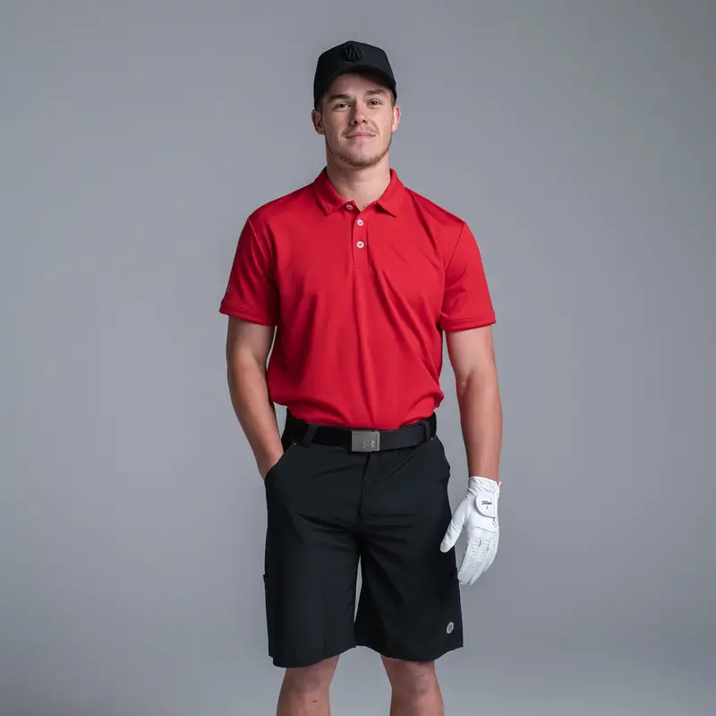 Valour Active Men's Red Polo 7