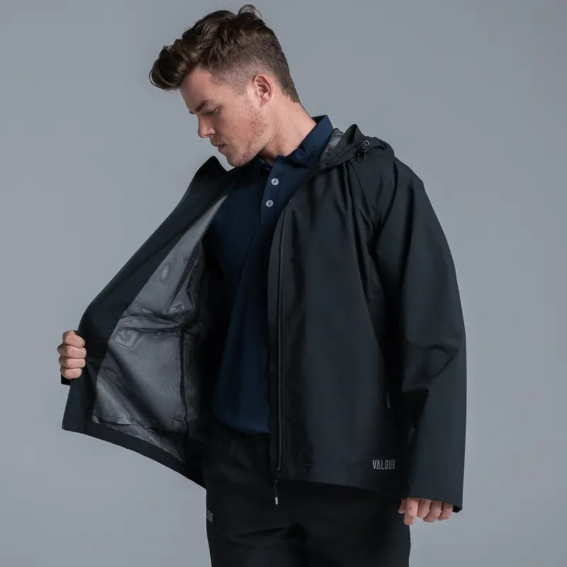 Valour Active Men's Storm Jacket - Black 6