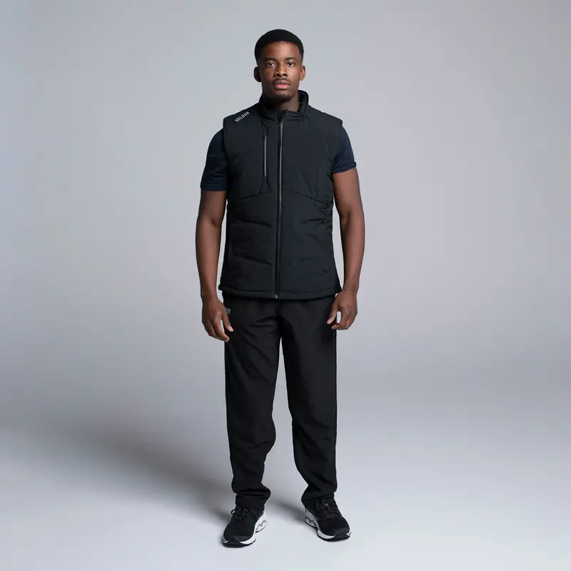 Valour Active Men's Summit Puffer Vest - Black 3