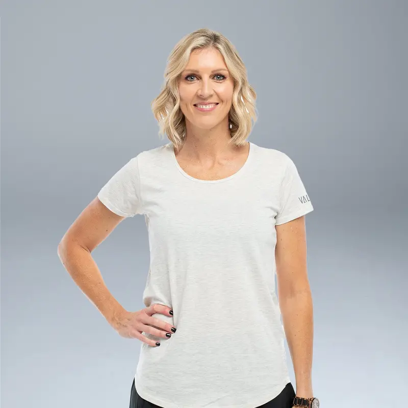 Valour Active Tee-Oatmeal 1