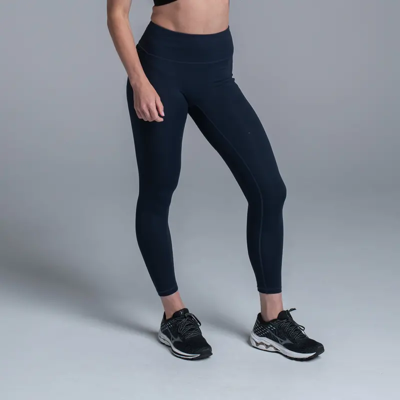 Valour Active Ultimate Brushed Lycra 7/8 Tight - Ink 1