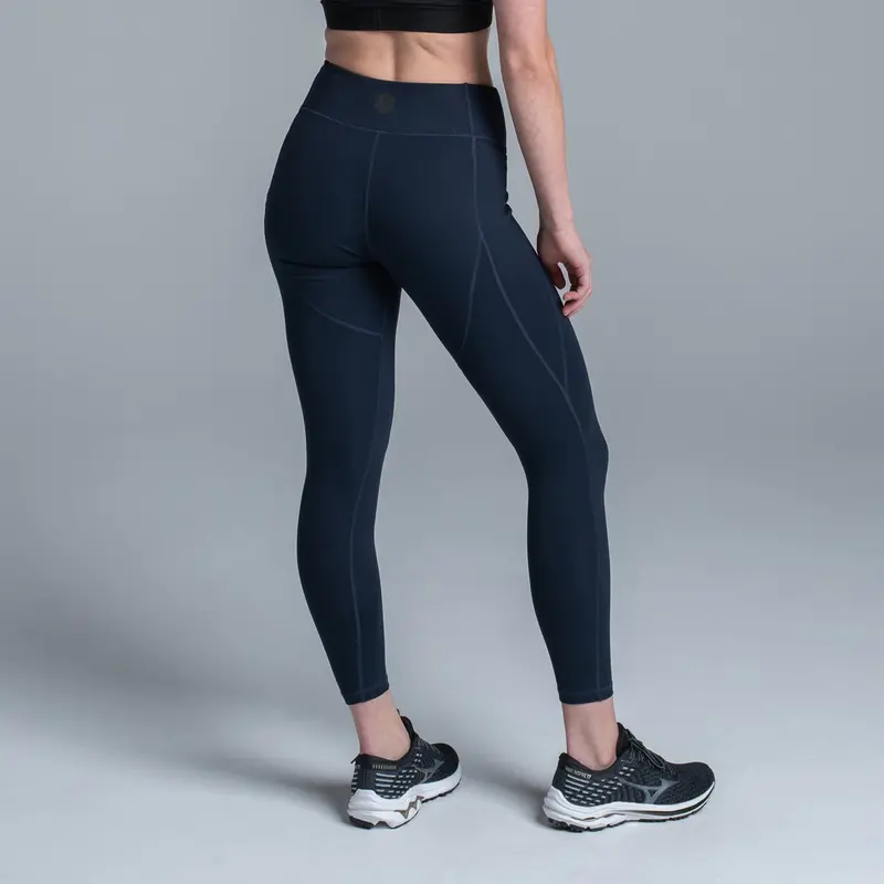 Valour Active Ultimate Brushed Lycra 7/8 Tight - Ink 2