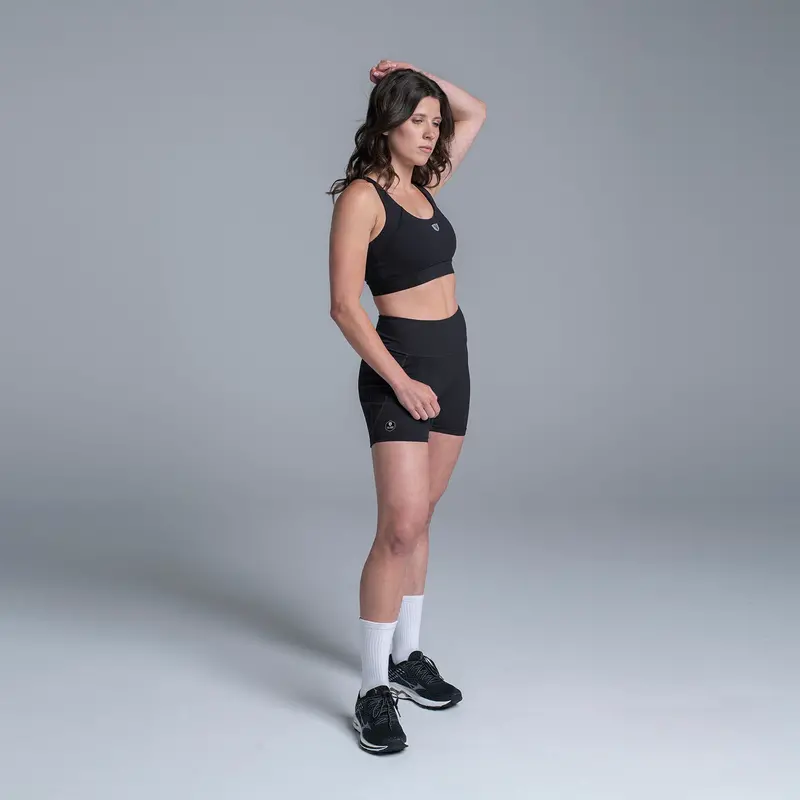Valour Active Ultimate Brushed Lycra Training Short 5" - Black 3