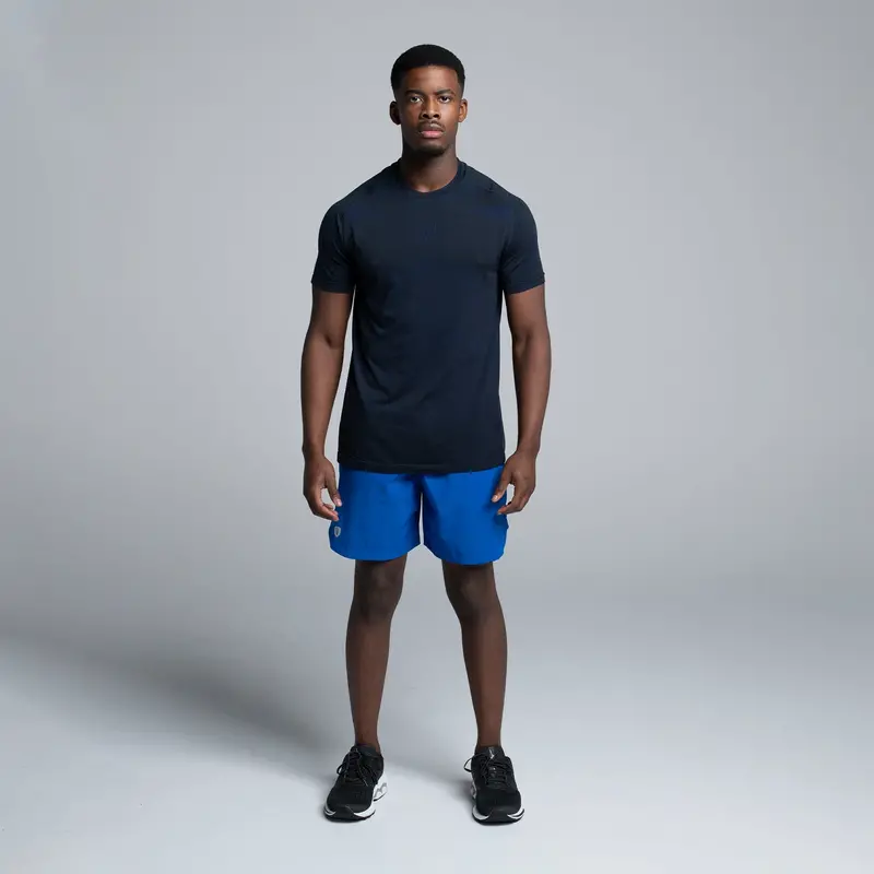 Valour Active Unisex V-Knit Tee - Ink 4