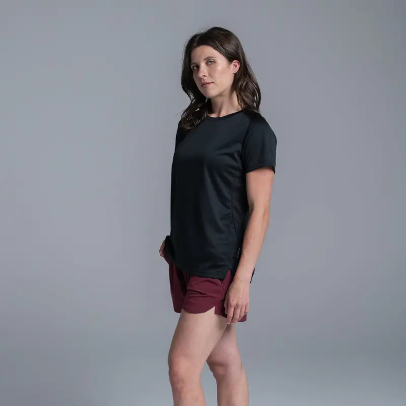 Valour Active Women's Apex Tee - Black 3