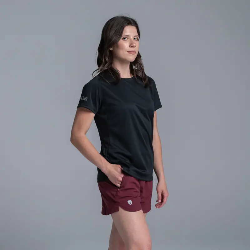 Valour Active Women's Apex Tee - Black 4