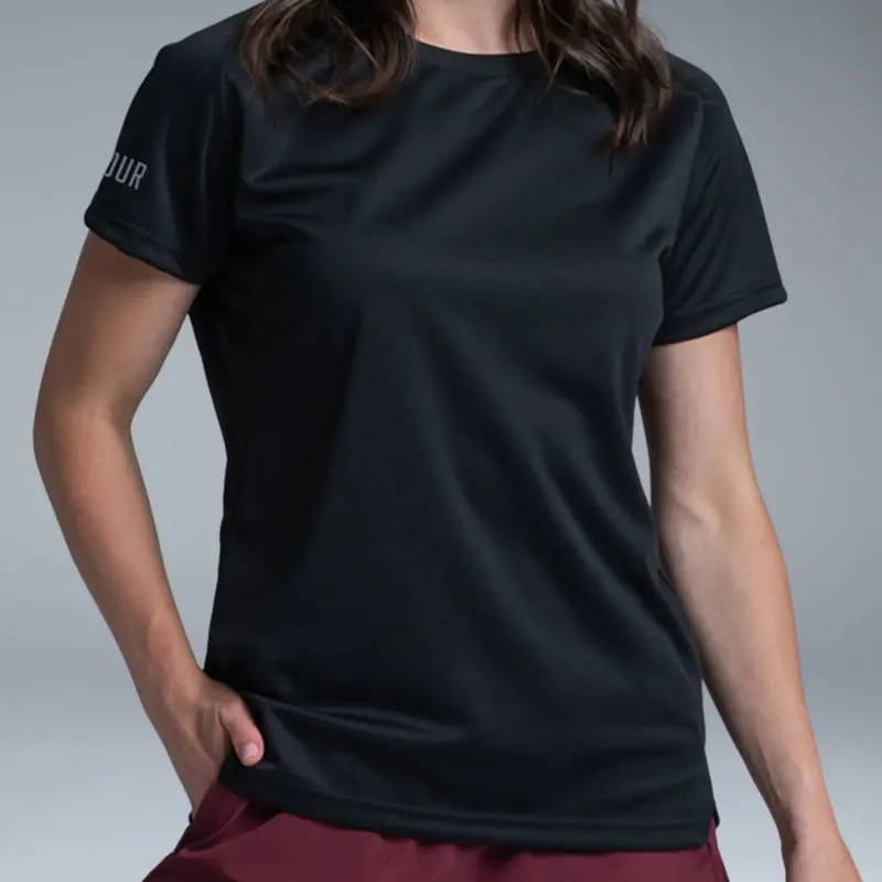 Valour Active Women's Apex Tee - Black 5