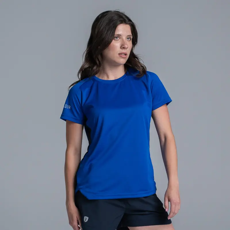 Valour Active Women's Apex Tee - Ocean 1