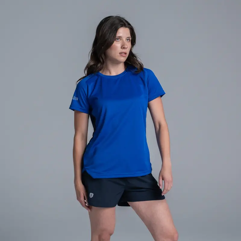 Valour Active Women's Apex Tee - Ocean 5