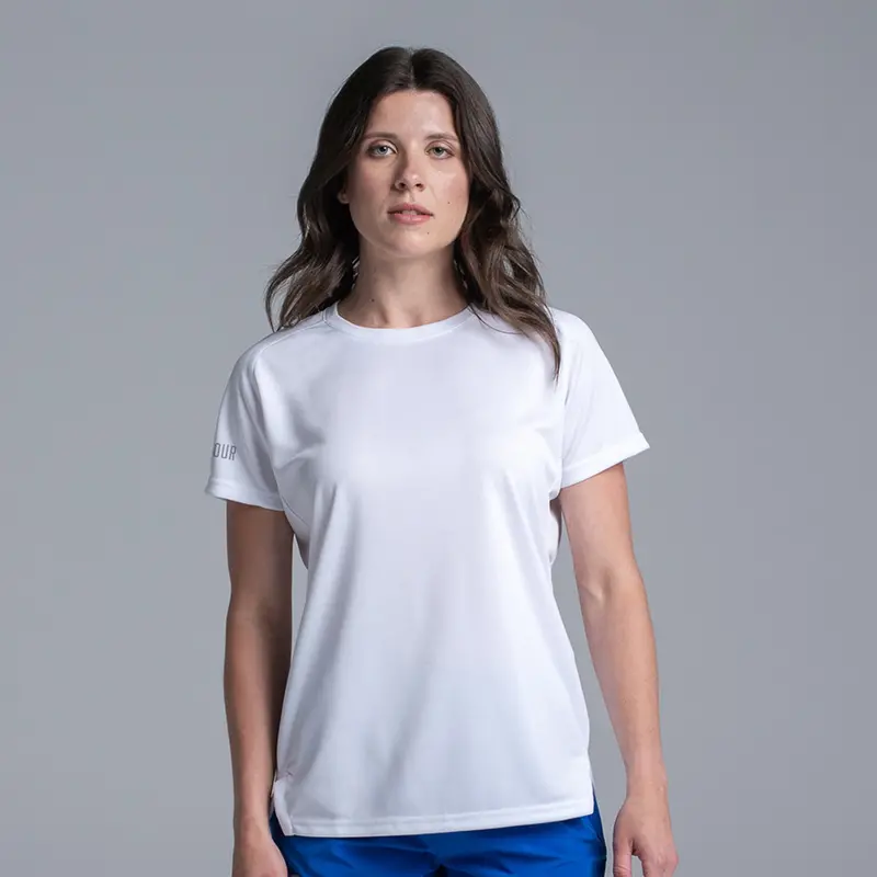 Valour Active Women's Apex Tee - White 1