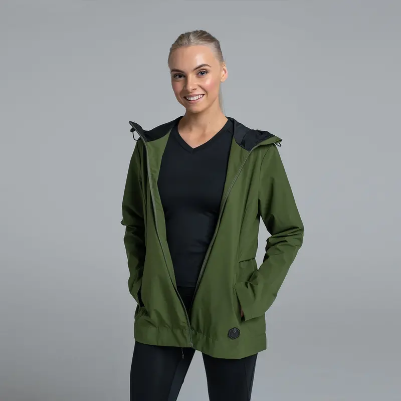 Valour Active Women's Elevate Jacket - Army 1