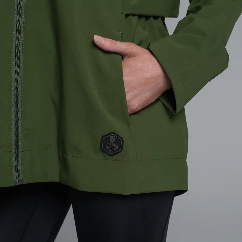 Valour Active Women's Elevate Jacket - Army 4