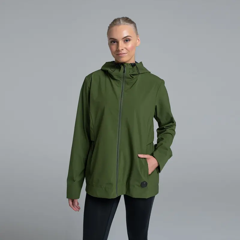 Valour Active Women's Elevate Jacket - Army 6