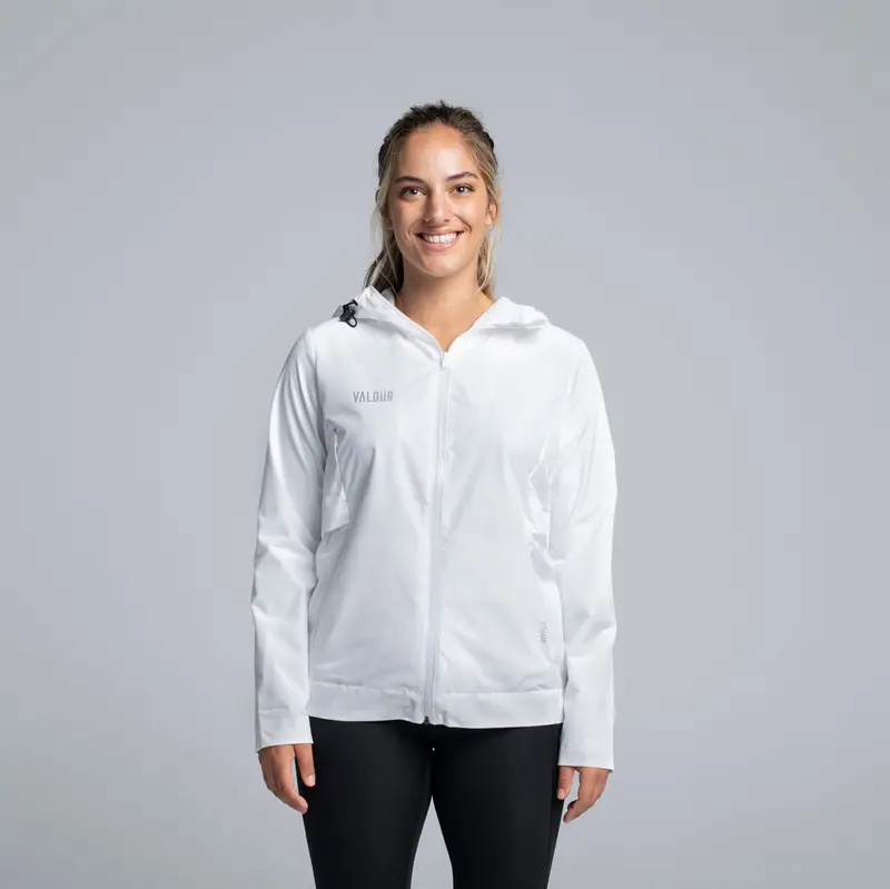 Valour Active Women's Elevate Jacket - White 1