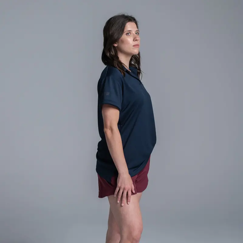 Valour Active Women's Polo - Ink 3