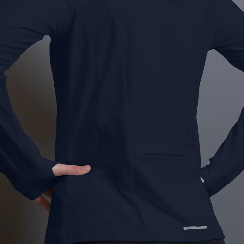 Valour Active Women's Sprint Half Zip Top - Ink 2