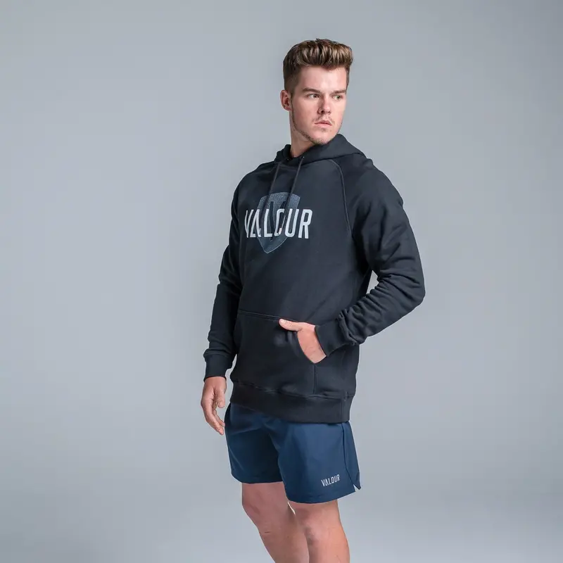 Valour Black Shield Hoodie 5