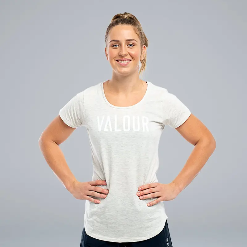 Valour Brand Tee-Oatmeal 3