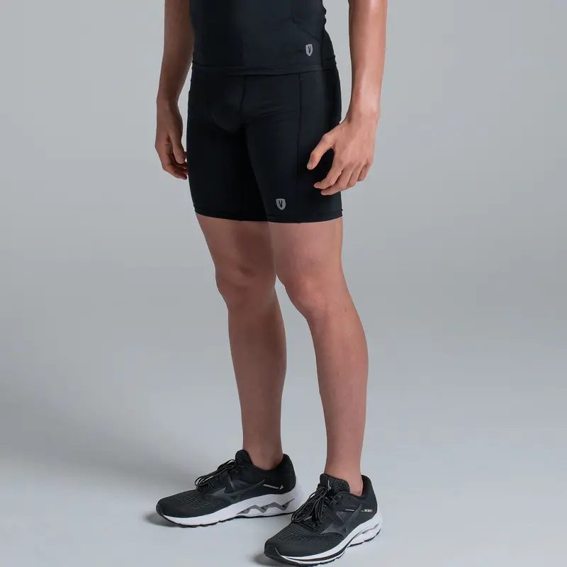Valour Compression -  Black Short Tights 1