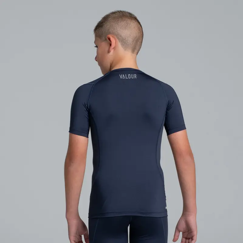 Valour Compression - Boy's Ink Short Sleeve Top 2