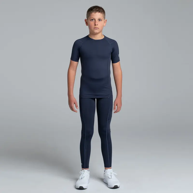 Valour Compression - Boy's Ink Short Sleeve Top 3