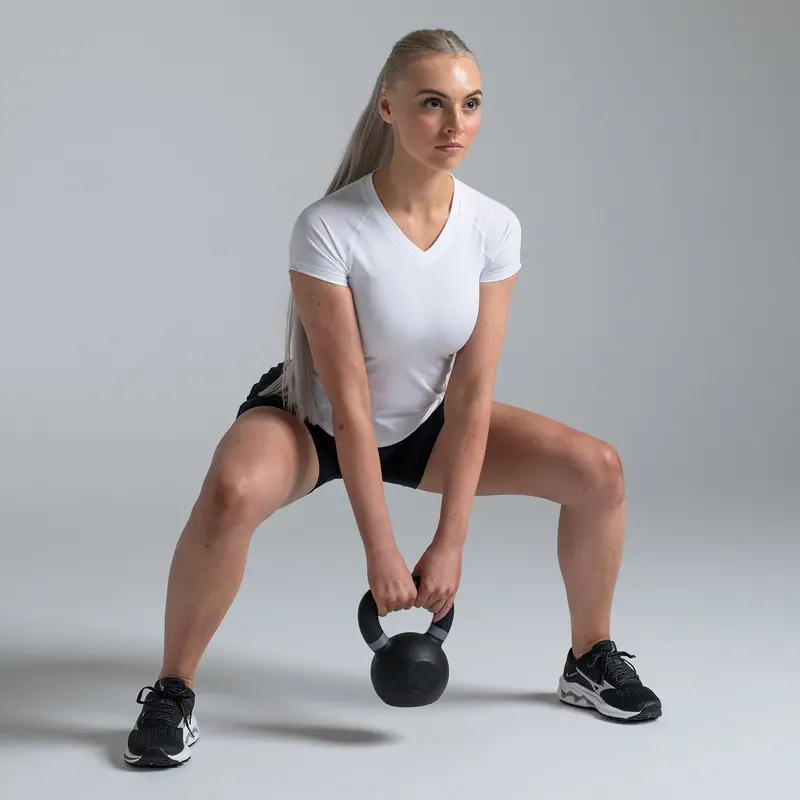 Valour Compression - Women's White Short Sleeve Top 4