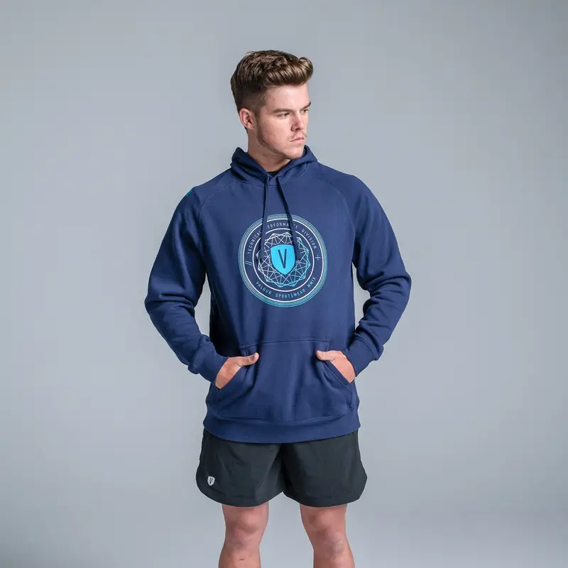 Valour Midnight Blue Circa Hoodie 1
