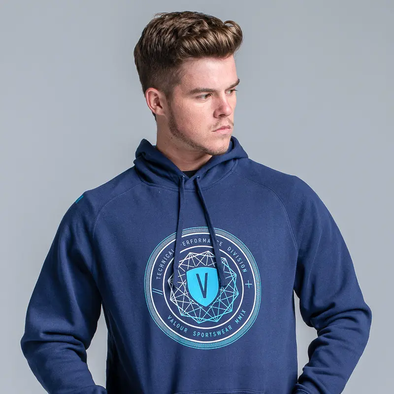 Valour Midnight Blue Circa Hoodie 4