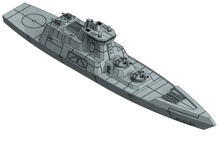 Vengeance Class Frigate 1