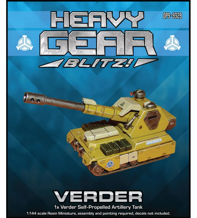 Verder Self-Propelled Artillery Tank 1