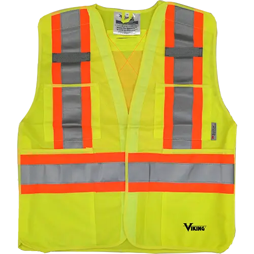 Viking® 5Pt. Tear Away Safety Vest 1