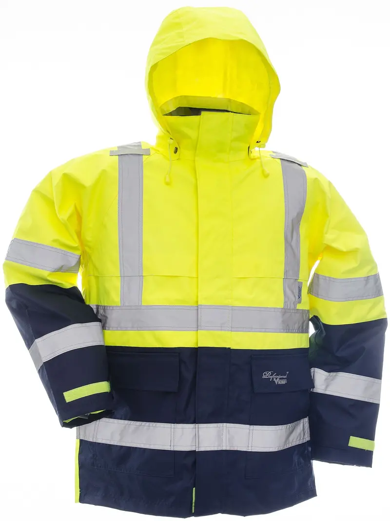 Viking Men's Professional® Journeyman Hi-Vis Class 3 Waterproof Trilobal Hooded Jacket 1