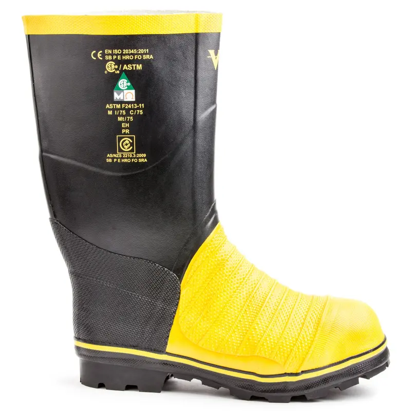 Viking Miner 49Er Metatarsal Steel Toe Rubber Work Boot Vw49 2