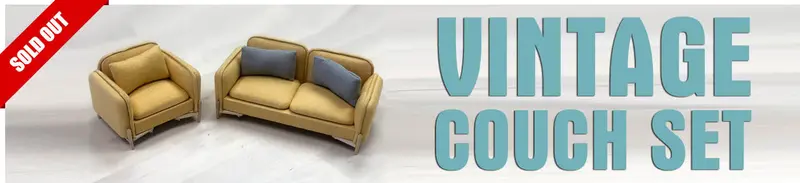 Vintage Couch Set 1