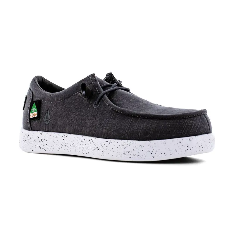 Volcom Chill Women's Composite Toe Safety Csa Slip-On Skate Shoe Vc30803f - Grey 1